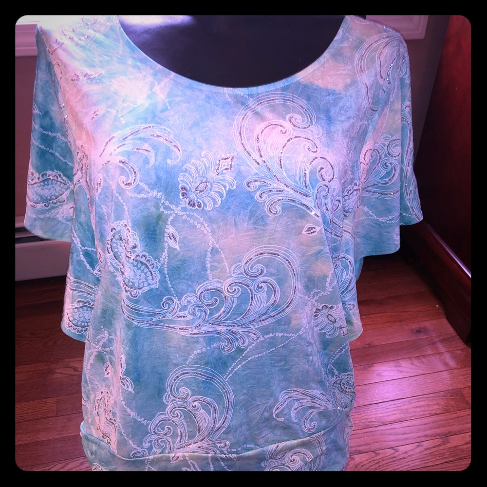 Evogues Aqua Blouse 2xl